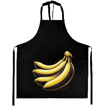 Discover Banana food art bananas design 2 Aprons