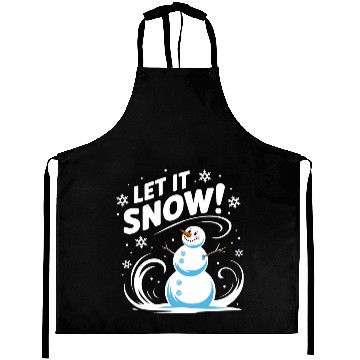 Discover Let It Snow! Aprons