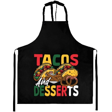 Discover Mexican Nachos Tortilla Tacos and Desserts Aprons