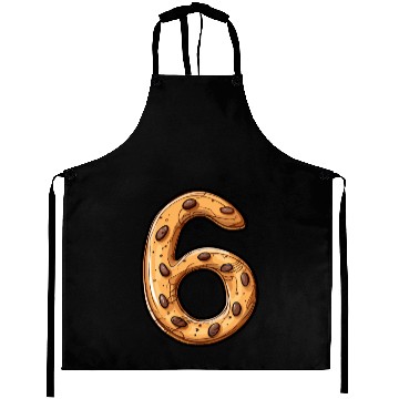 Discover Birthday Cookie: Six-Year-Old, Number 3 Aprons