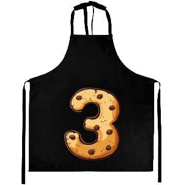 Discover Birthday Cookie: Three-Year-Old, Number 3 Aprons