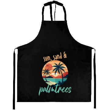 Discover Sun, sand, and palm trees! Aprons