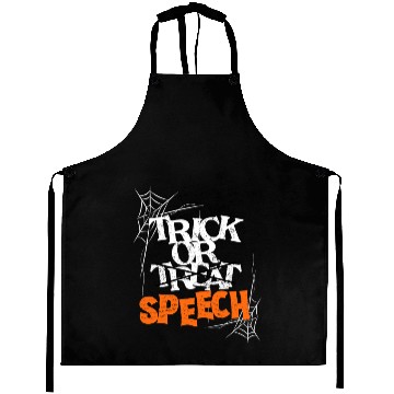 Discover Trick Or Speech Halloween Speech Therapy SLP Aprons