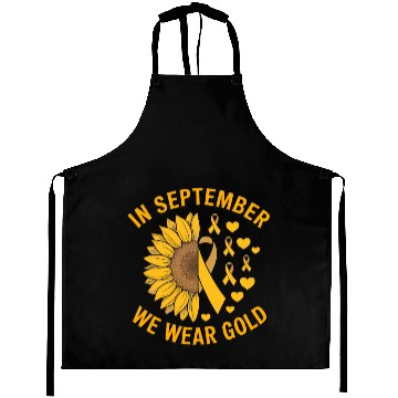 Discover September We Wear Gold Childhood Cancer Awareness Aprons