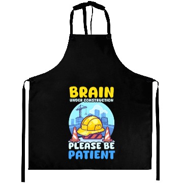 Discover Depression Awareness Brain Under Construction Aprons