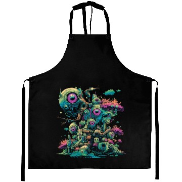 Discover Weirdcore Aesthetic Eyes Eyeball Machines Dreamcor Aprons
