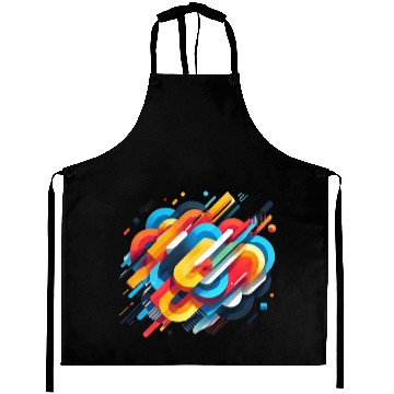Discover art abstract Aprons