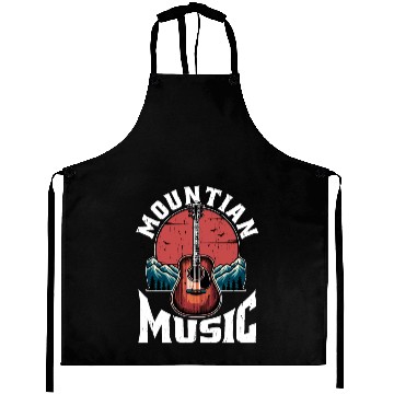 Discover Bluegrass Music Mountain Music String Instrument Aprons