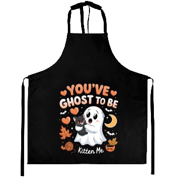 Discover You’ve Ghost to Be Kitten Me Aprons