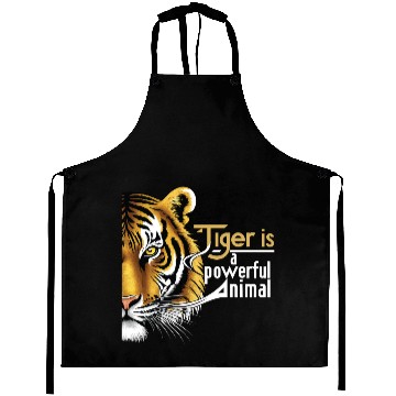 Discover Graphics "Tiger" design best for tiger lover Aprons