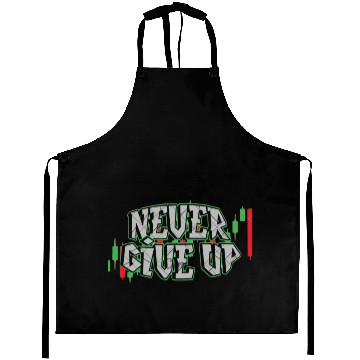 Discover never give up Aprons