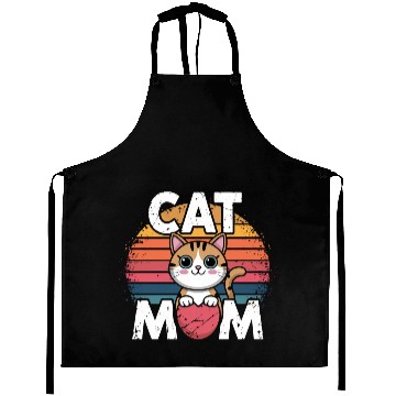 Discover Cat Mom Aprons