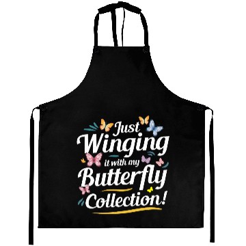 Discover Butterfly Butterflies Insect Collector Entomology Aprons