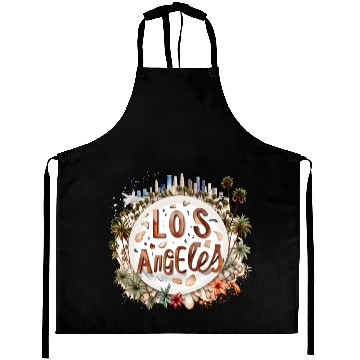 Discover Los Angeles USA gift idea Aprons