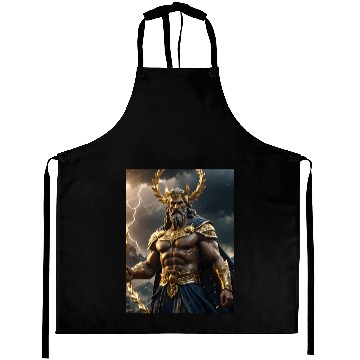 Discover Zeus Jupiter Roman Greek God Aprons