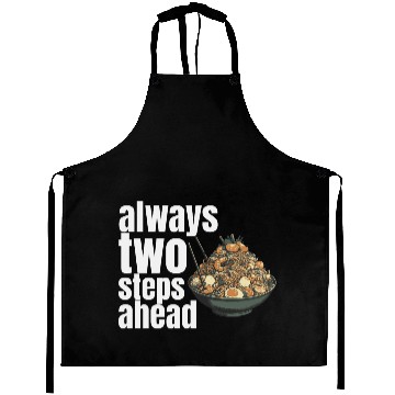 Discover always two steps ahead Aprons