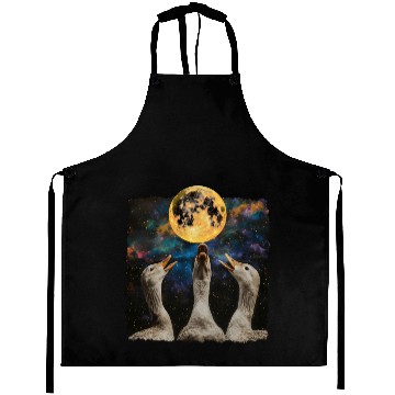 Discover Ducks Farm Animal Farmer Howling Moon Aprons