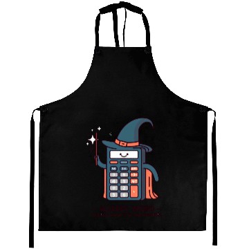 Discover ALGEBRA WIZARD THE REAL MAGIC IS IN THE NUMBERS Aprons