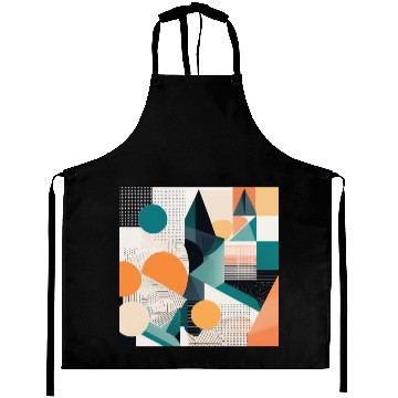 Discover Minimalist Geometric Design with Depth Illusion Aprons
