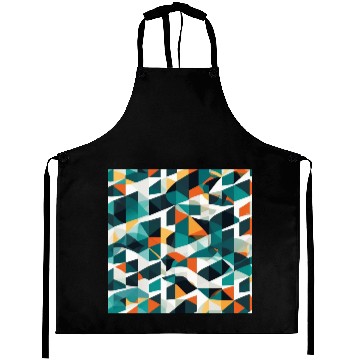 Discover Minimalist Geometric Design with Depth Illusion Aprons
