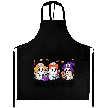Discover Hocus Poke us Witch Nurse Halloween Aprons