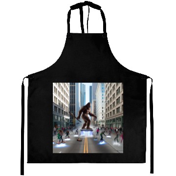Discover Sasquatch in Seattle Aprons