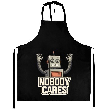 Discover quotes Nobody cares Aprons