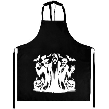 Discover Fun Children's Halloween Pumpkin Party With Zombie Aprons