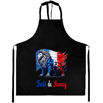 Discover The proud Annecy flag design Aprons