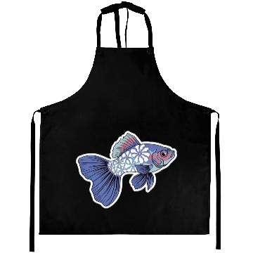 Discover Flower guppy Aprons