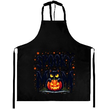 Discover Spooky Season Aprons