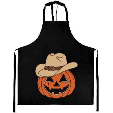 Discover Howdy Pumpkin Halloween Aprons