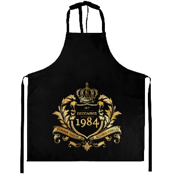 Discover 40th birthday Semper Verum - Established 12/1984 Aprons