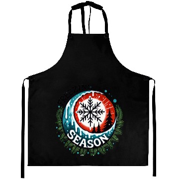 Discover Freezin' Season Aprons