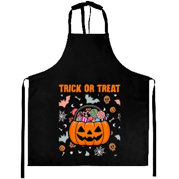 Discover Trick or Treat Aprons