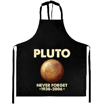 Discover Pluto Never Forget 1930 2006 Planet Space Science Aprons