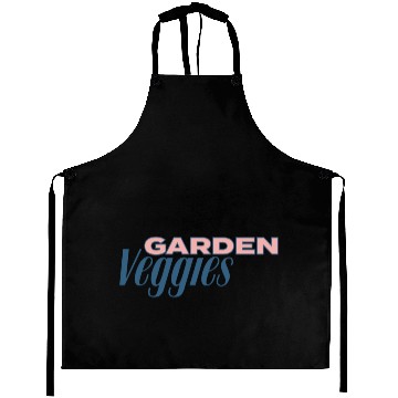 Discover Garden Veggies Lettering Aprons