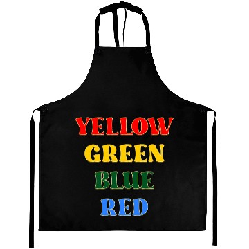 Discover PSYCHOLOGY TEST STROOP-EFFECT COLORS Aprons