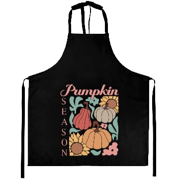 Discover Boho Pumpkin season - Fall autumn vibes Aprons
