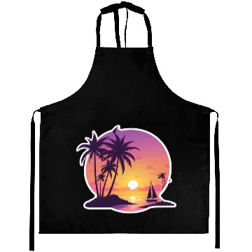 Discover Palm Trees at Sunset Beach Aprons