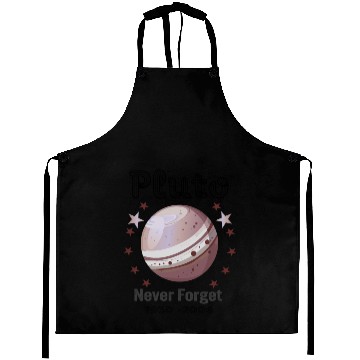 Discover Planet Pluto Never Forget Aprons