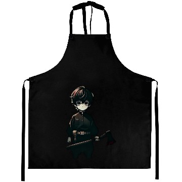 Discover Boy & Axe Anime Aprons