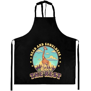 Discover Giraffe Head And Shoulders Above The Rest Aprons