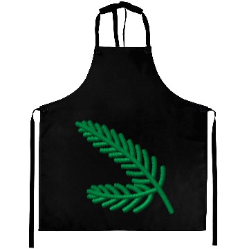 Discover Fir branches embroidered Aprons