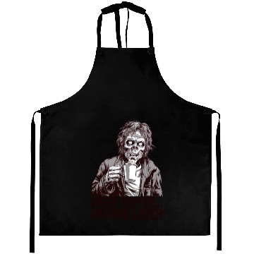 Discover Zombie Coffee Run Aprons
