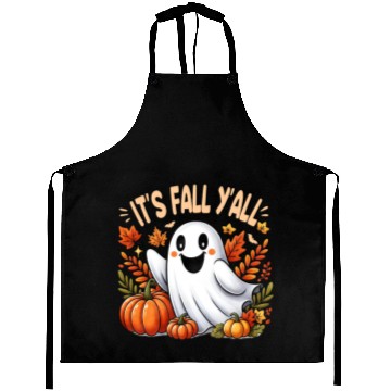 Discover Retro It s Fall Y all Pumpkin Spice Latte Aprons