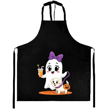 Discover chien halloween Aprons