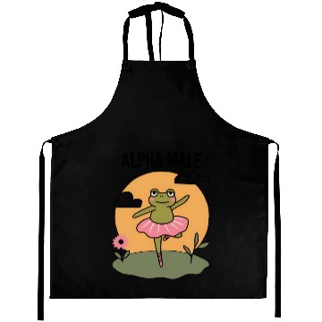 Discover Ballet Frog Alpha Male Aprons