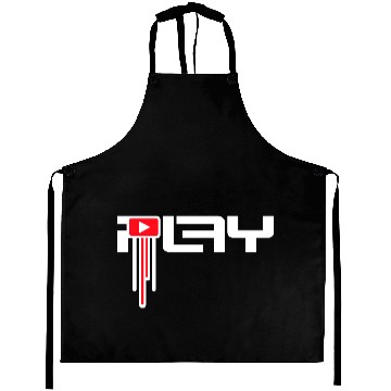 Discover Play Icon Party On Techno DJ Music Graffiti Drops Aprons