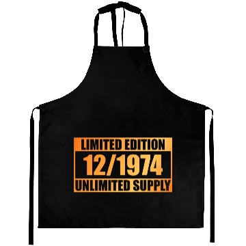 Discover 50th birthday Limited Edition - ꝏ Supply 12/1974 Aprons